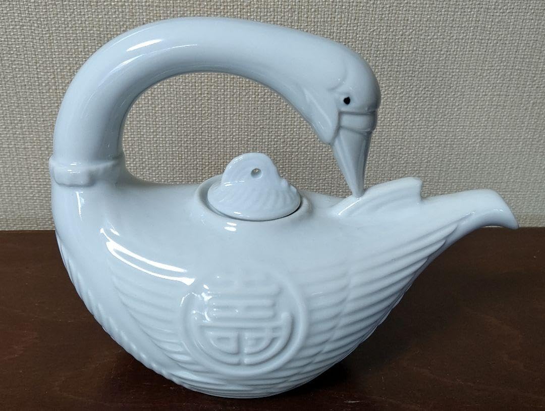 B209s  染付福寿図ちろり　徳利　酒器　茶道具 DSC_1358rff.jpg